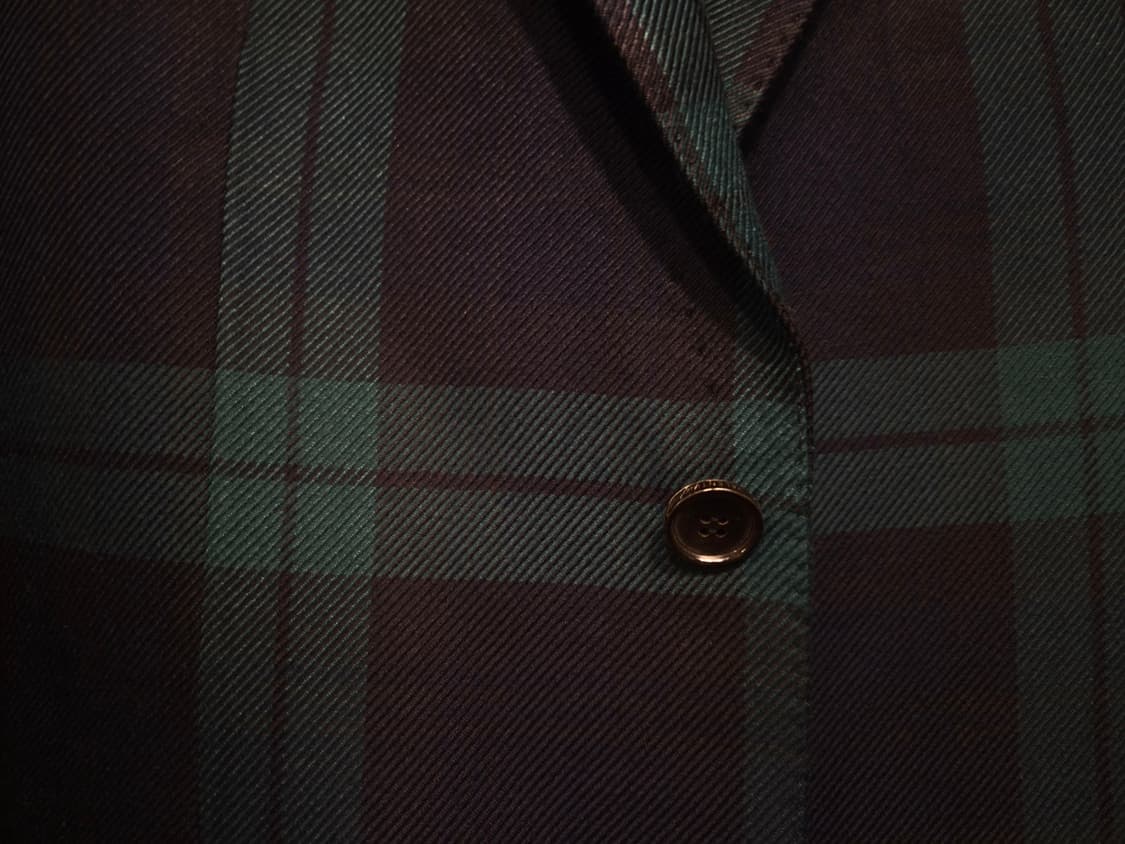 발렌티노 블랙와치 테일러드자켓 상품이미지9