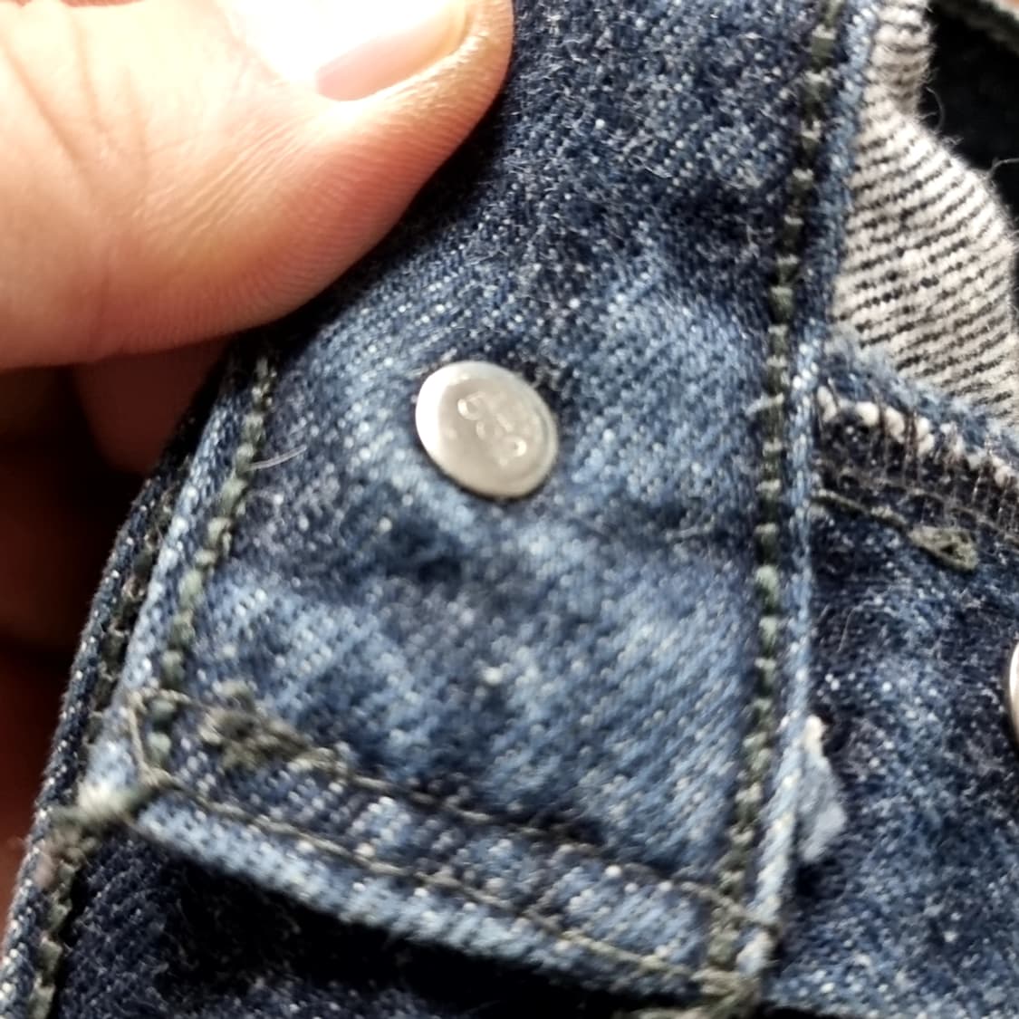 Made inusa 빈티지 데님 501팬츠(36*34) 상품이미지5