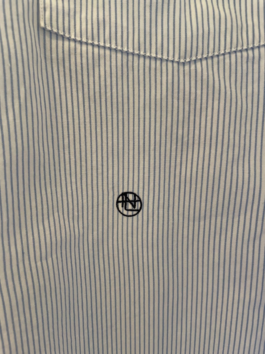 나나미카 윈드셔츠 sax stripe 상품이미지2