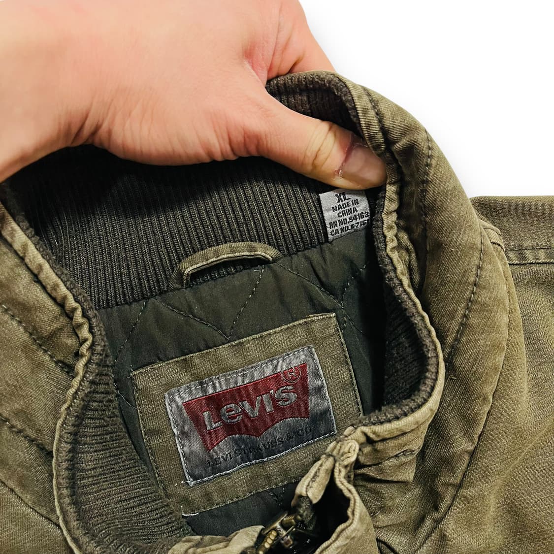 리바이스 데저트 카키 트러커 빈티지 필드자켓 상품이미지5
