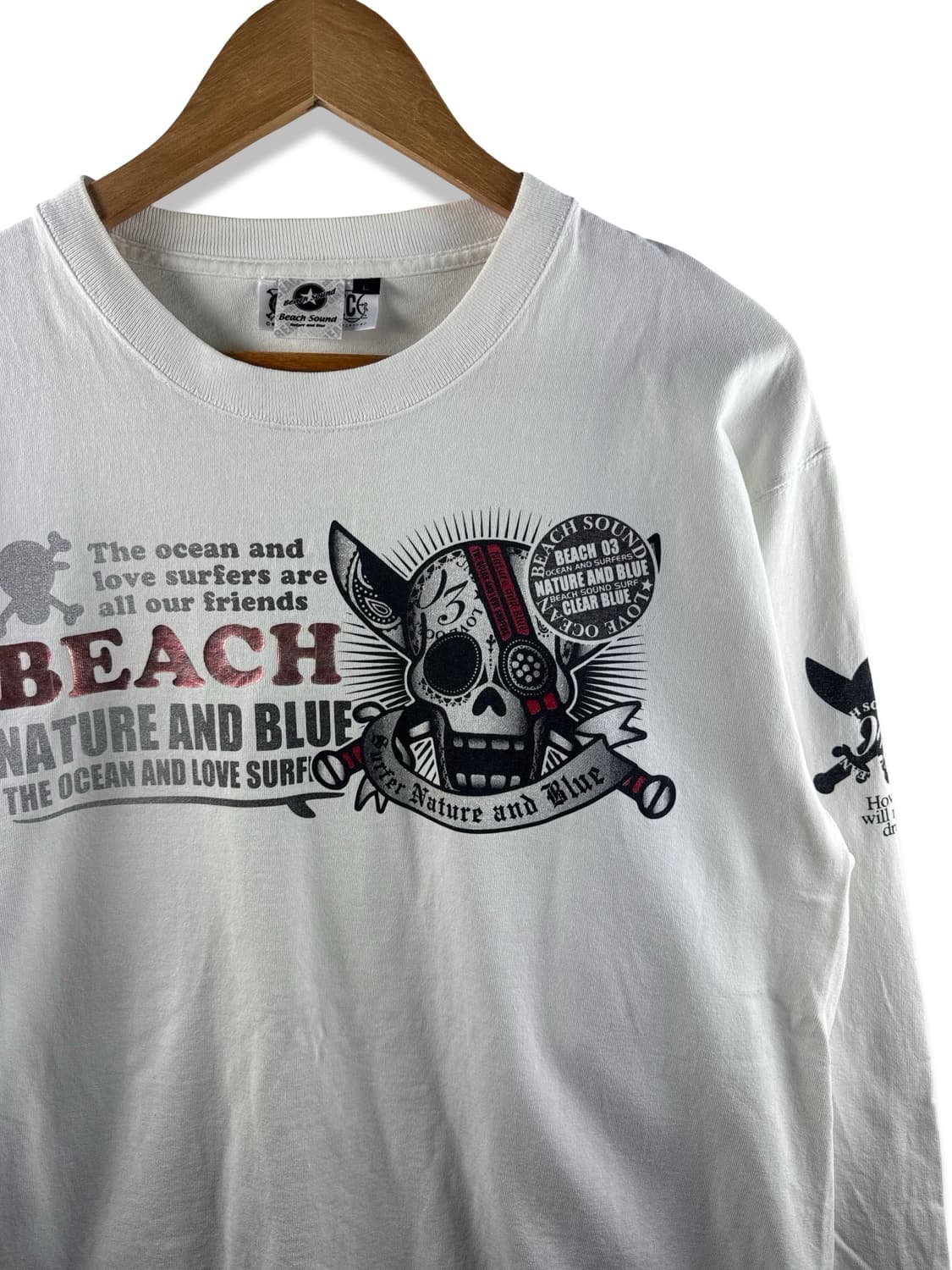 Beach Sound X 원피스 스컬 롱슬리브2167 상품이미지3