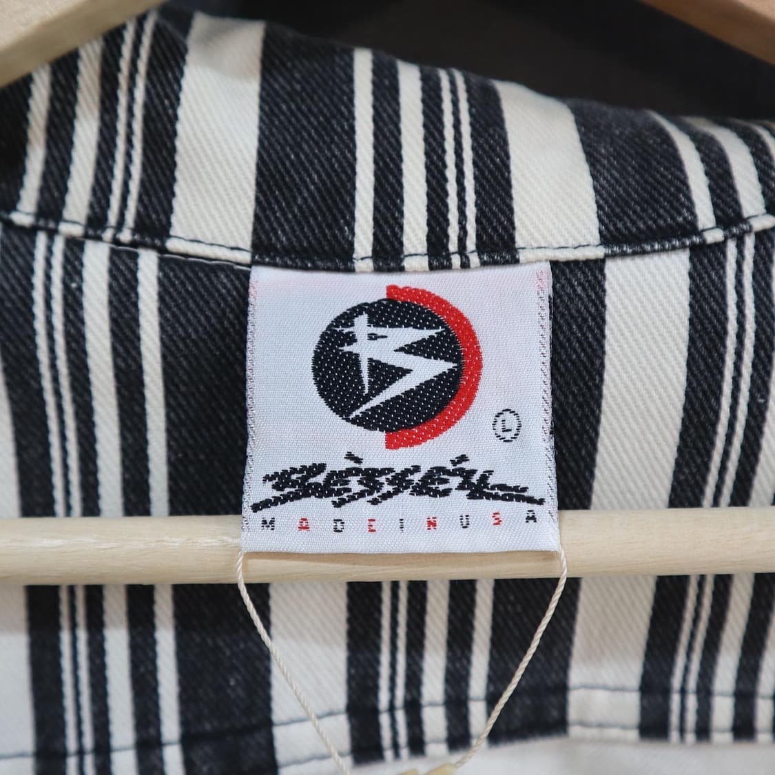 made in USA 스트라이프 해링턴 자켓 상품이미지6