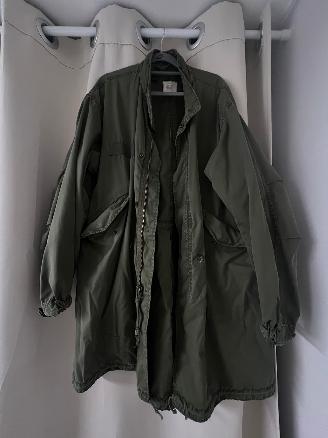 M65 피쉬테일 개파카 오리지널 og S사이즈 (내피x) 상품이미지1