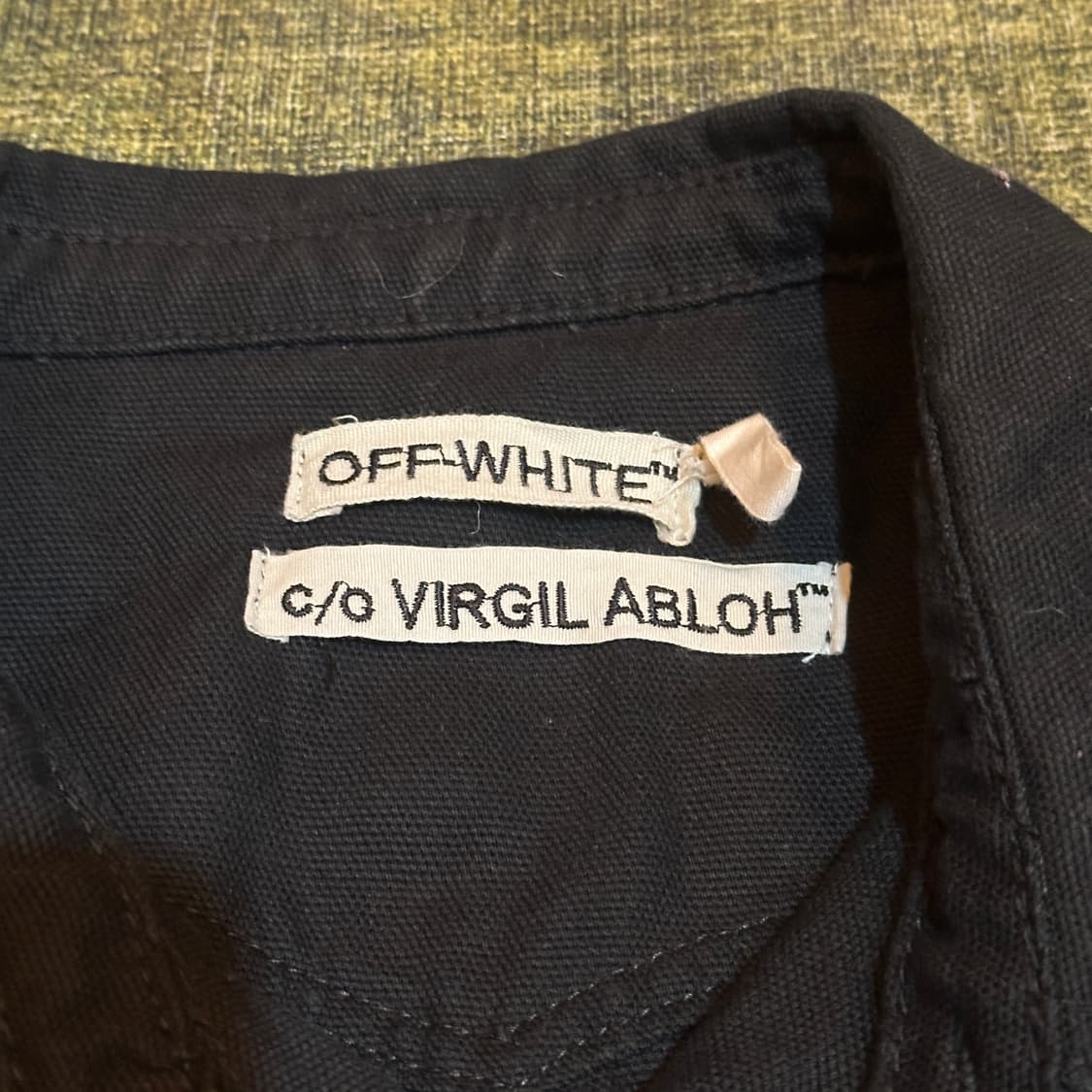 오프화이트 데님 셔츠 상품이미지5