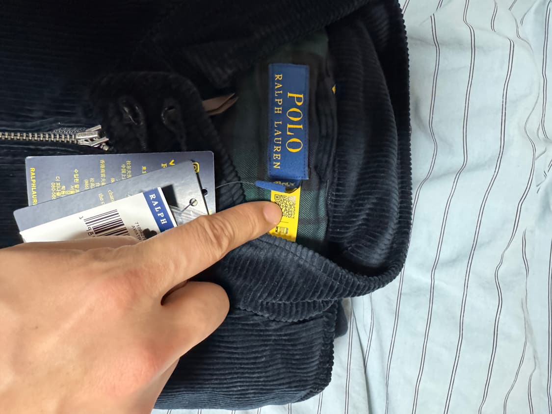 [xl] 폴로 바라쿠타 코듀로이 네이비 상품이미지3