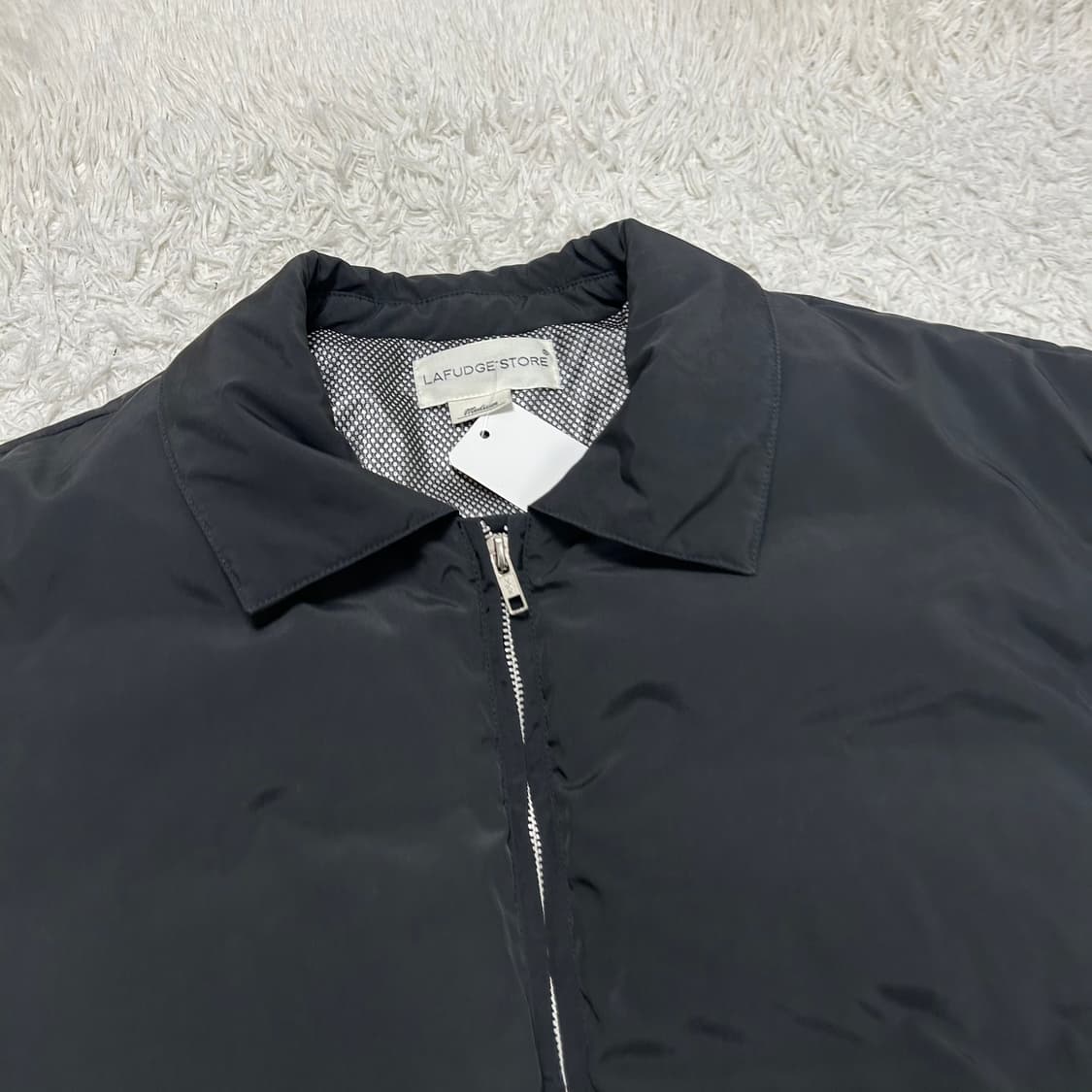 Lafudge Store Black Puffer Jacket 상품이미지5