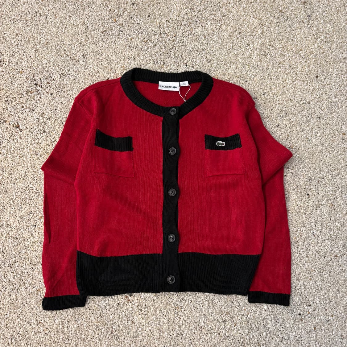 라코스테 긴팔 가디건 ⭐️822 상품이미지1
