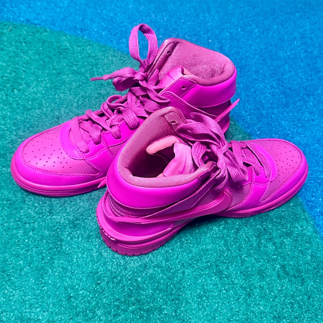 나이키 x AMBUSH 덩크 하이 핑크 240 상품이미지3