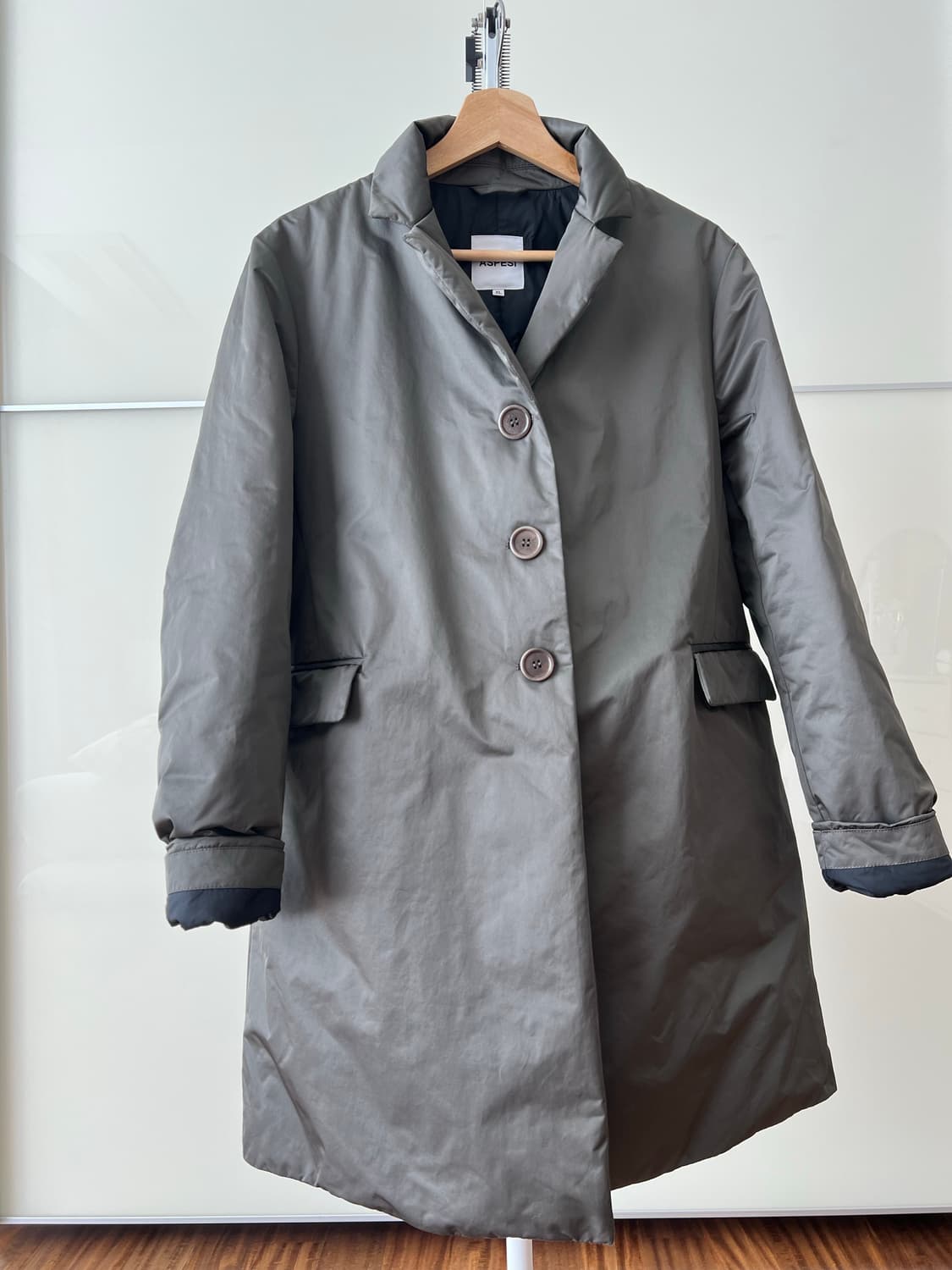 아스페시 다운 패딩 코트 상품이미지1