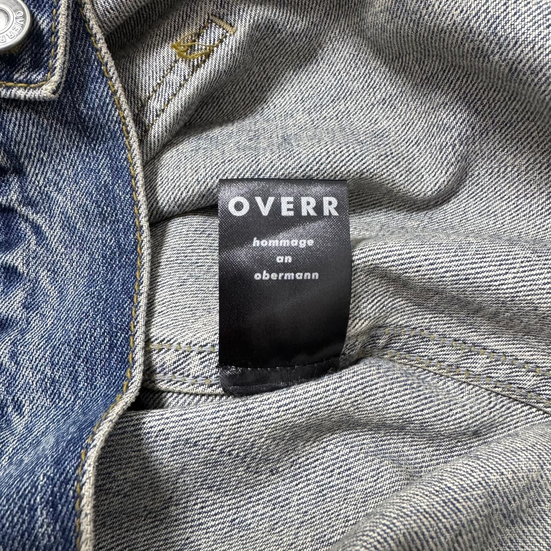 OVERR 오베르 데님 자켓 청자켓 상품이미지6