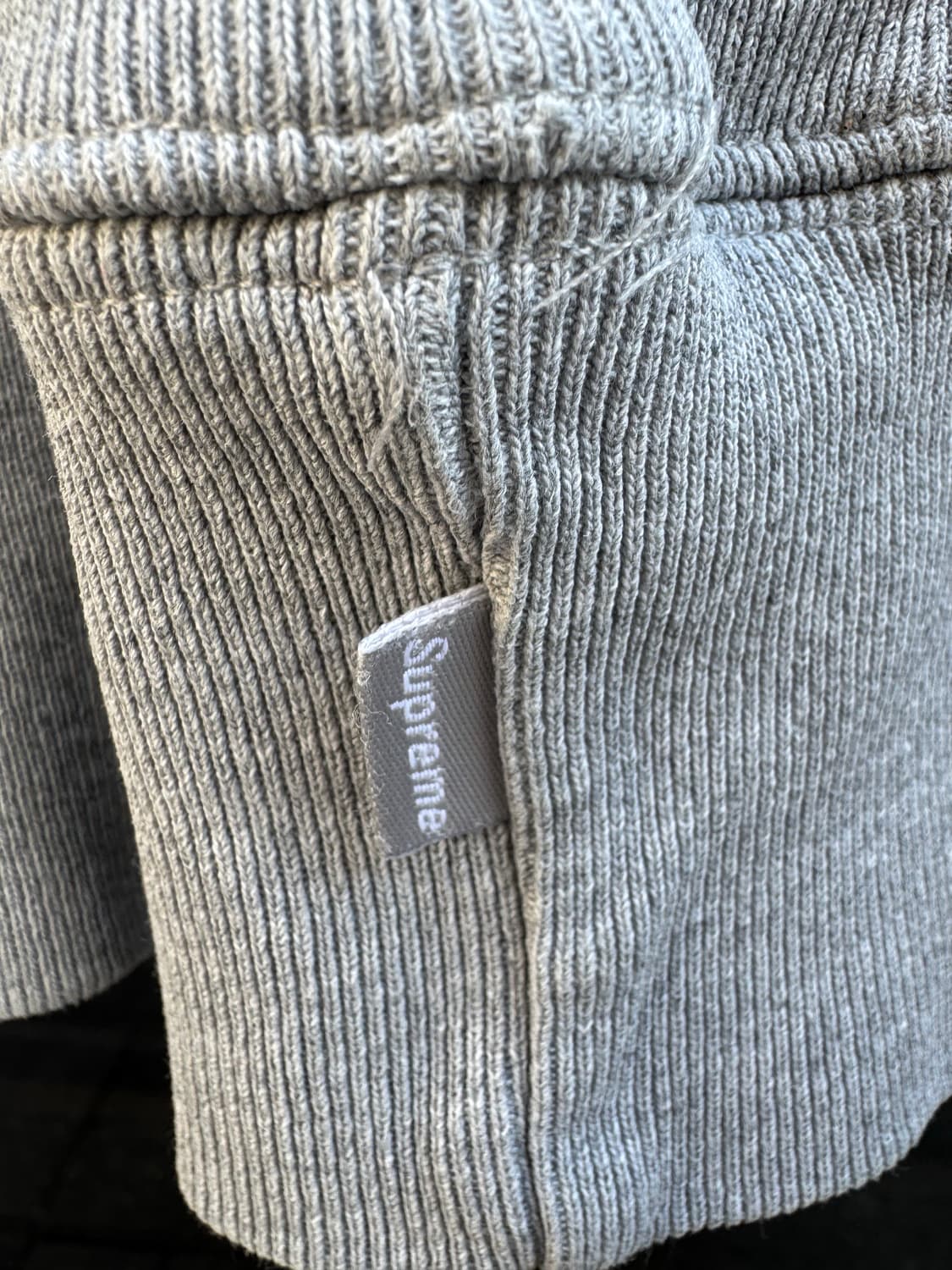 00s 슈프림 박스로고 스웻 그레이 네이비 상품이미지7