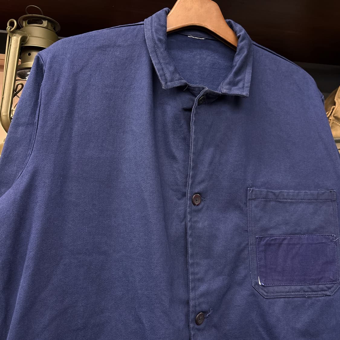 70s 오리지널 헤비 몰스킨 프렌치워크자켓 / 초어자켓 N805 상품이미지3