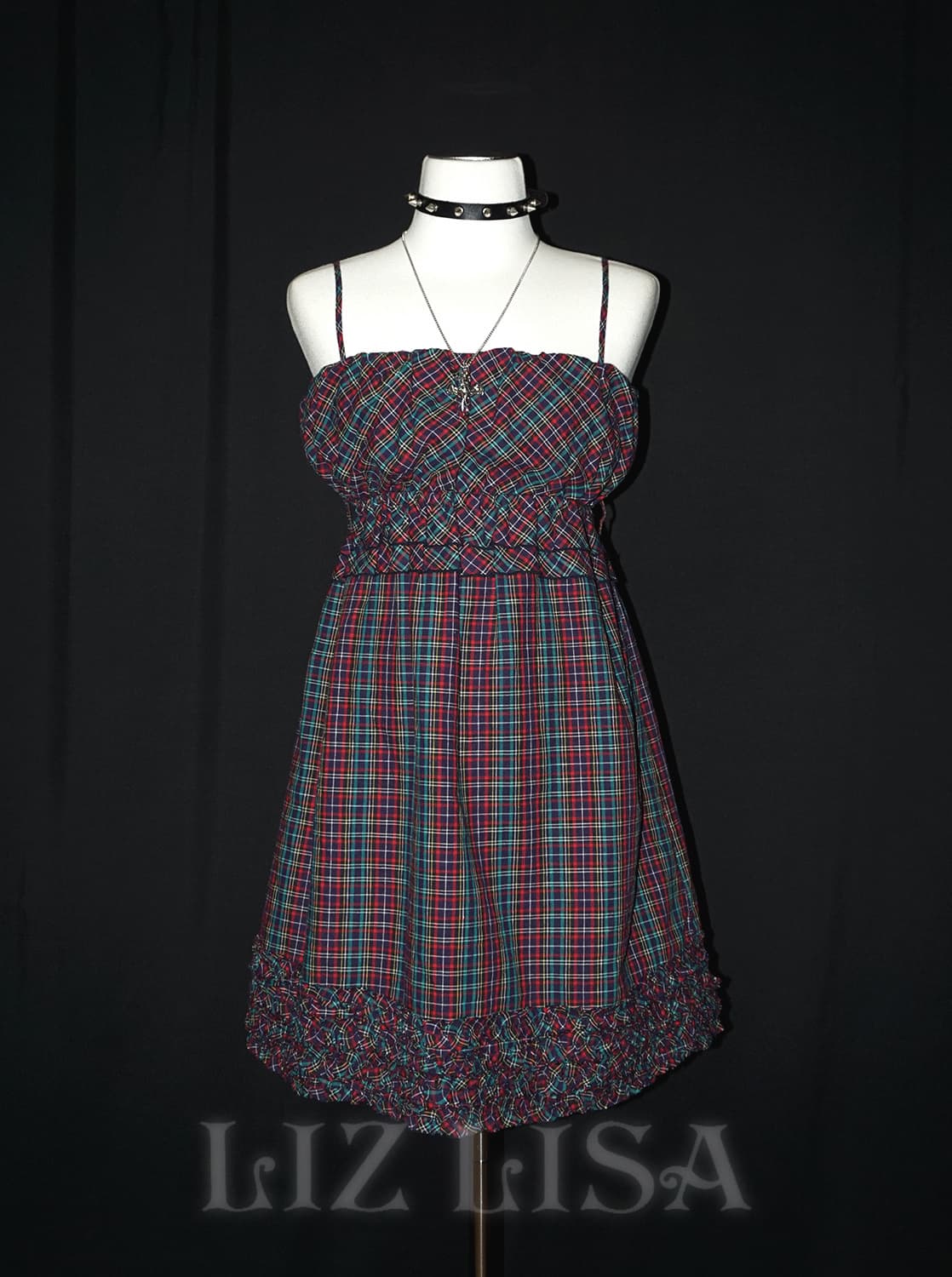 (liz lisa) gothic check dress  상품이미지1