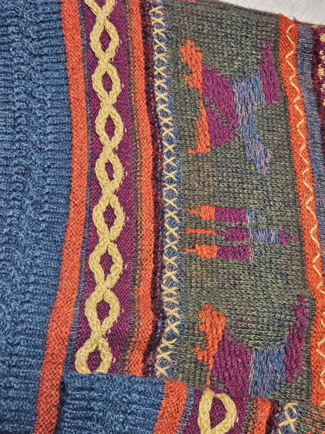 뉴질랜드 스노위피크 빈티지 반집업 니트/에스닉 나바호 상품이미지8