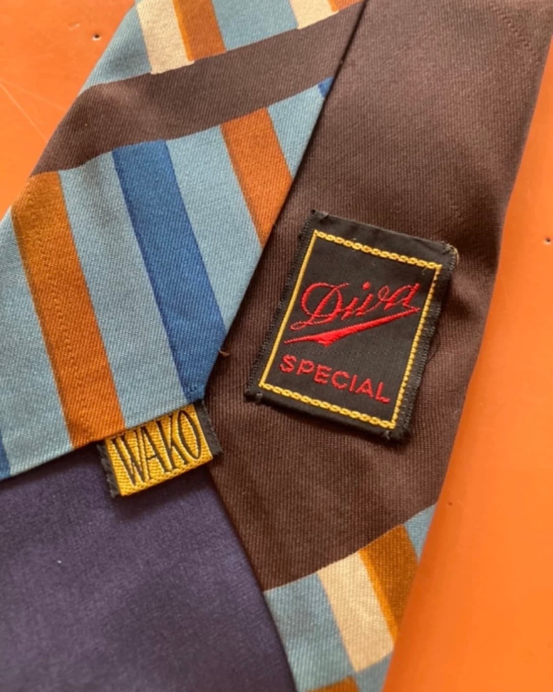 오래된 넥타이 (조부모님 옷장정리) 8개 일괄 상품이미지8