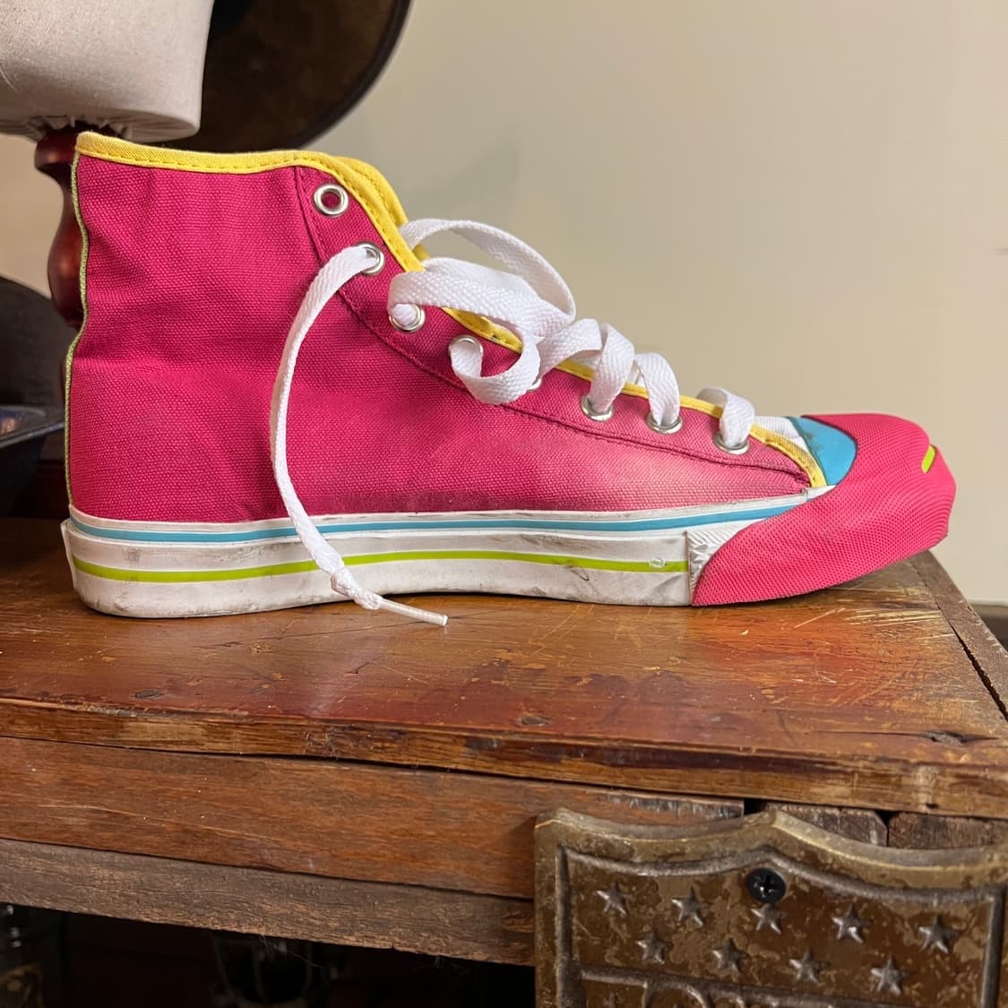 True Religion Sneakers Pink 275 size 상품이미지6