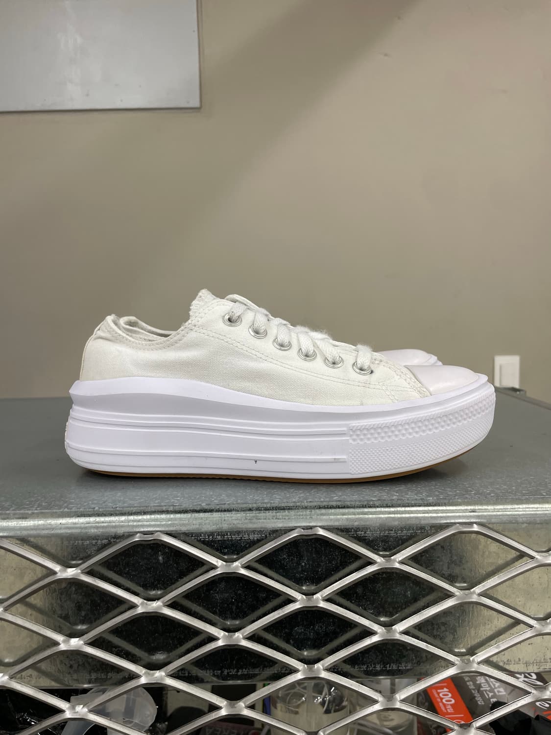 컨버스 척테일러 올스타 무브 화이트 245 상품이미지4