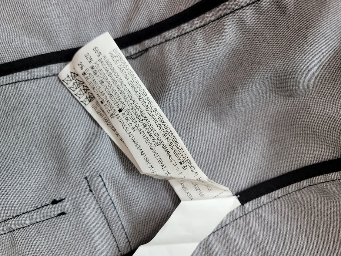 자라맨 ZARAMAN 투버튼 견장 데님 자켓 100 블랙 상품이미지10