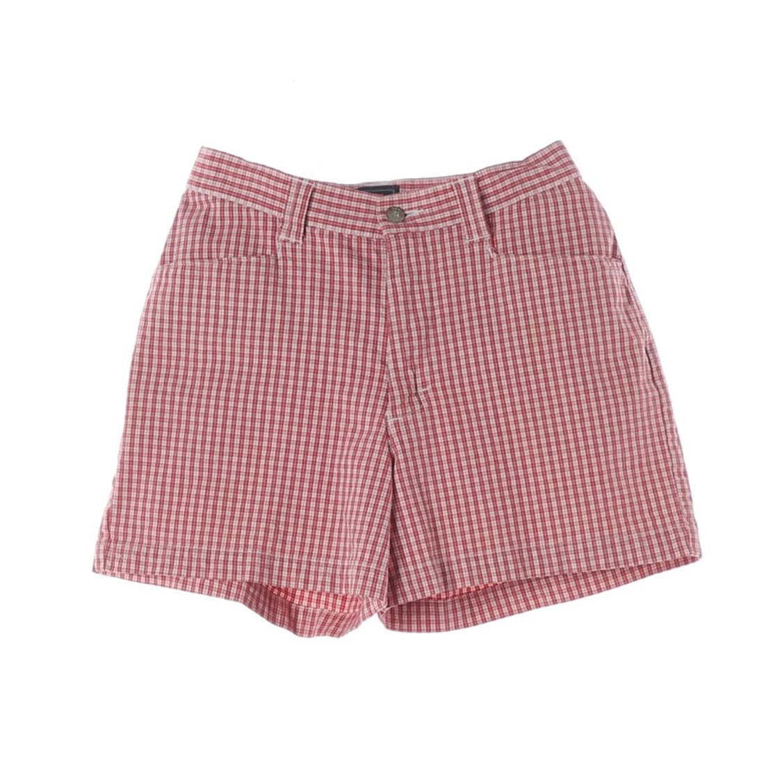 LEE 레드 깅엄 체크 숏 팬츠 상품이미지1