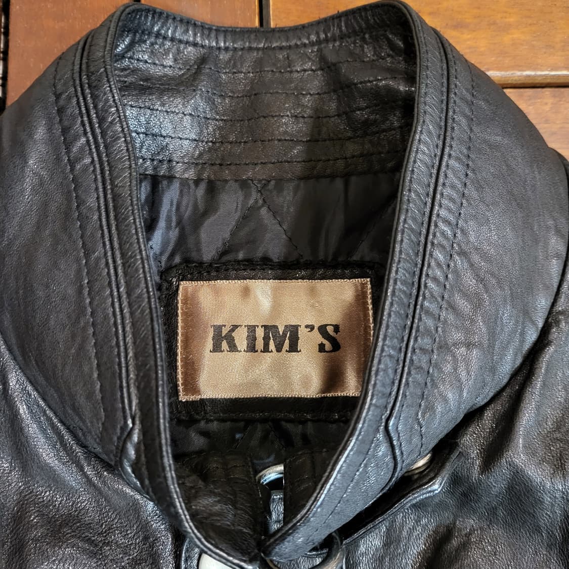 KIM'S 레더 자켓 (OS) 상품이미지5