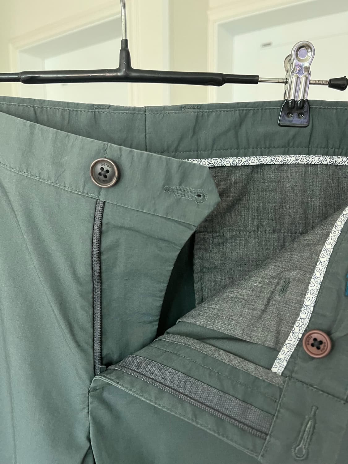 지지오투 코튼 팬츠 카키그레이 상품이미지7