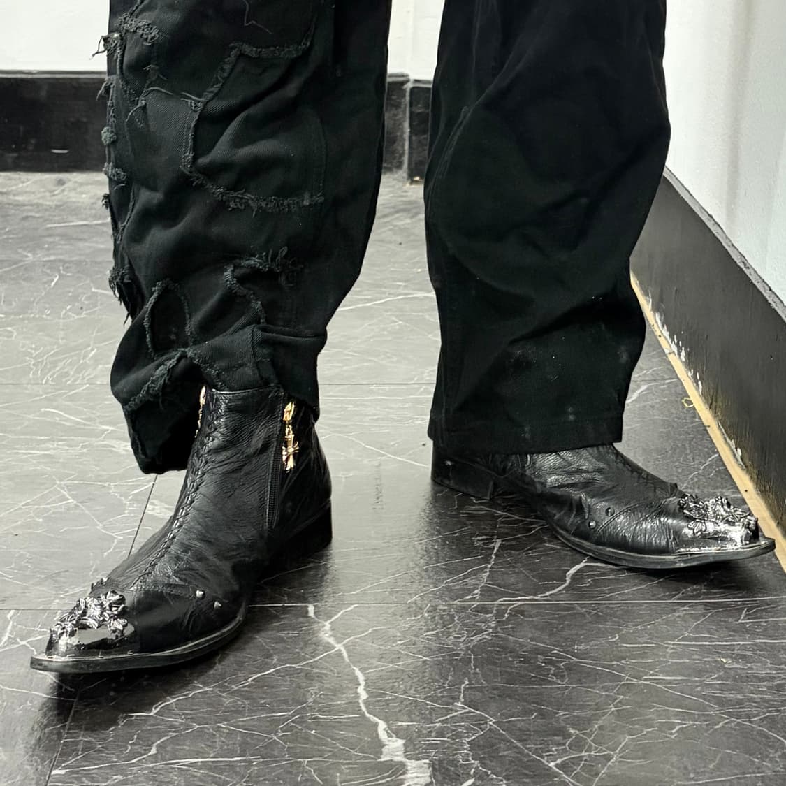 Jsix 레더 웨스턴 부츠 상품이미지3