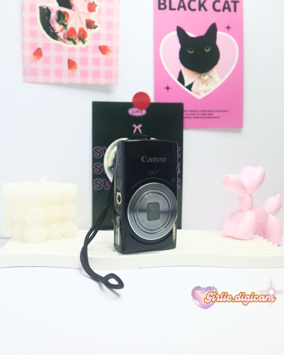 *희귀 -시크한 블랙* 캐논 익서스 145 / 익시 120 디카 상품이미지5