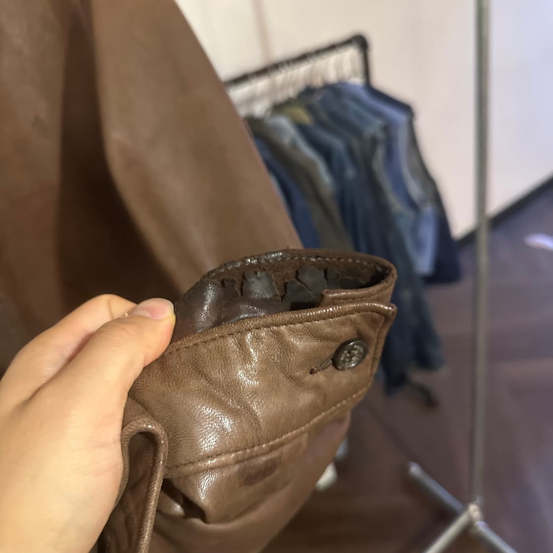 폴로 램스킨 맥스웰 레더자켓 상품이미지10