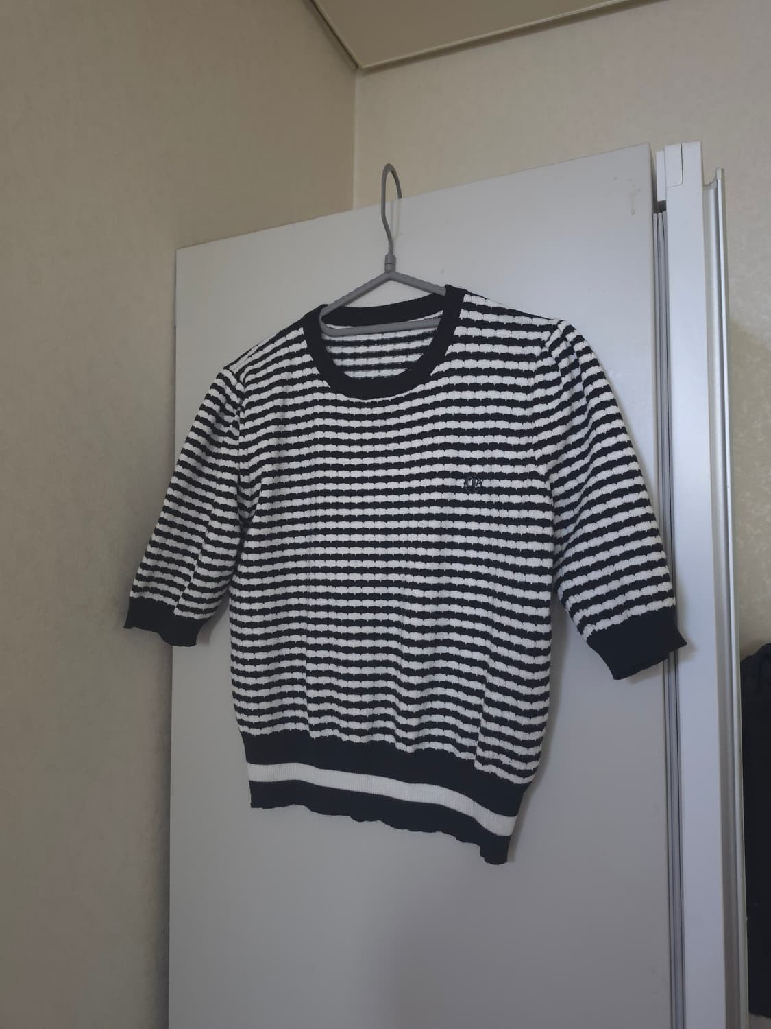 올리브데올리브 스트라이프 반팔니트 상품이미지1