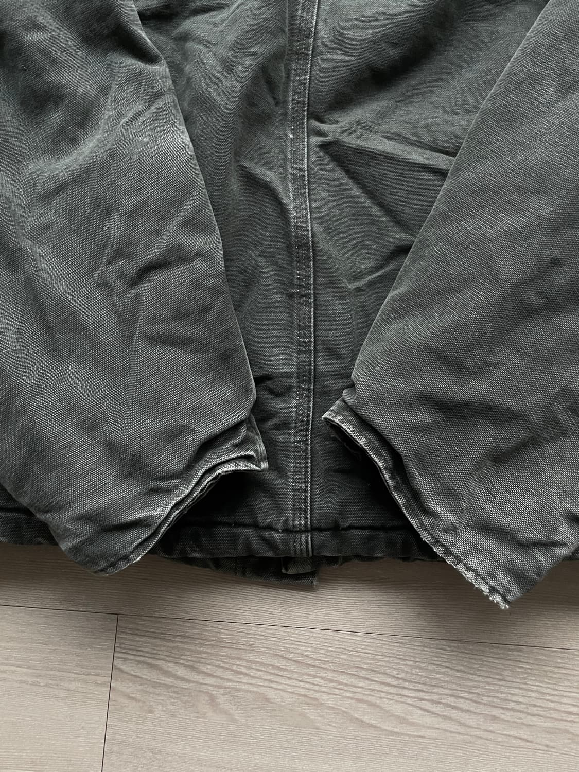 칼하트 J22 mos 모스 그린 디트로이트 아크틱 자켓 빈티지 상품이미지9