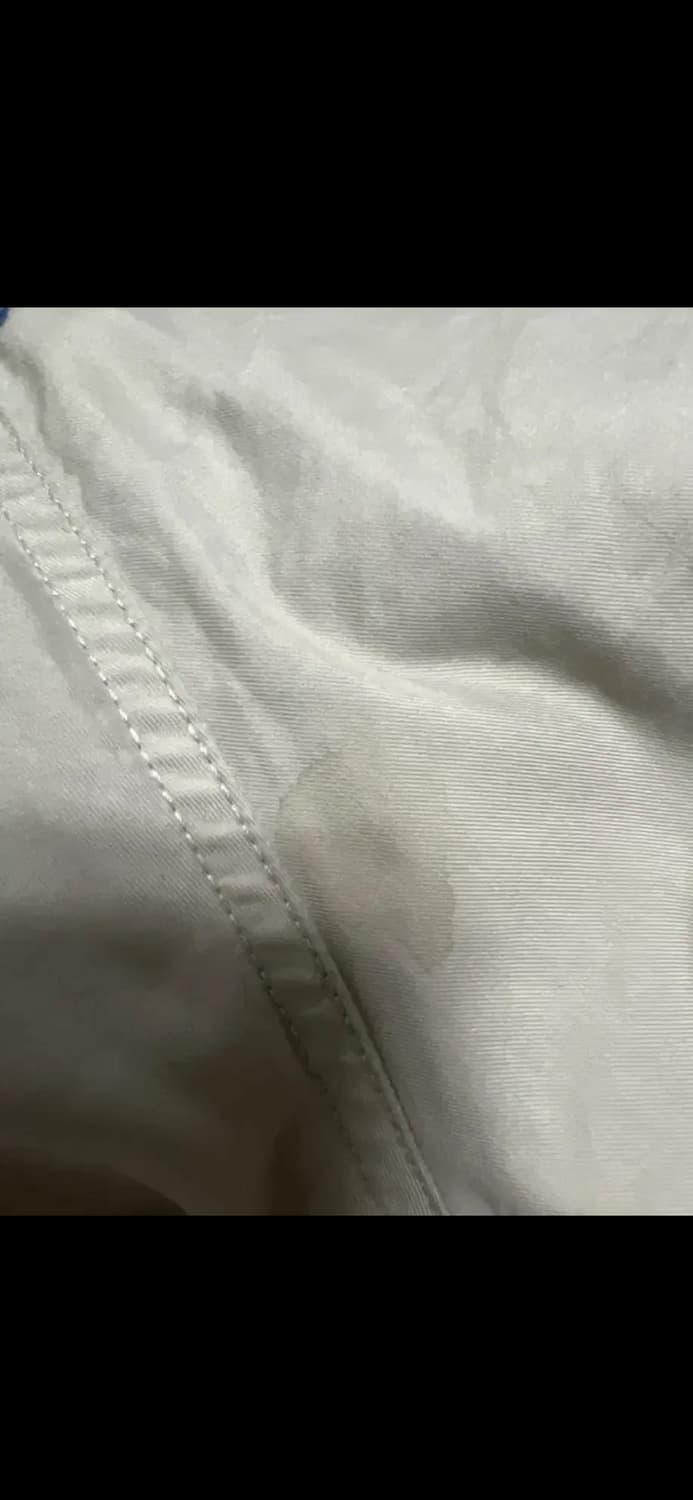 유니클로 와이드 파라슈트 팬츠 베이지 M 상품이미지3