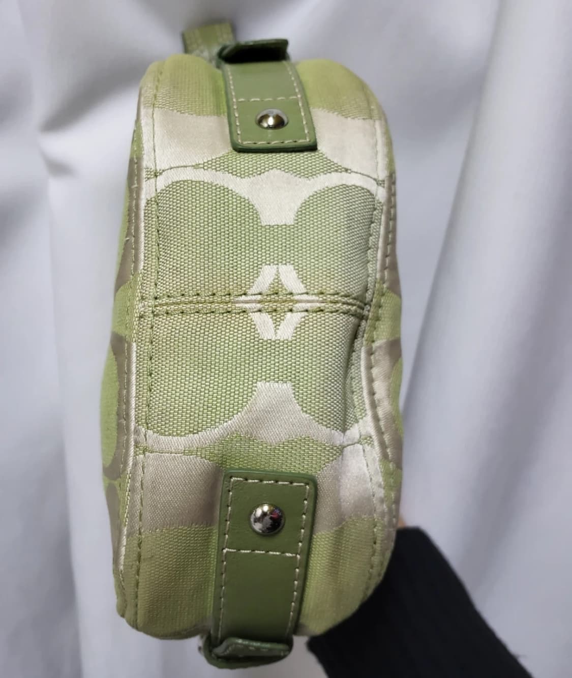 Coach 코치 시그니처 숄더백 그린티 상품이미지3