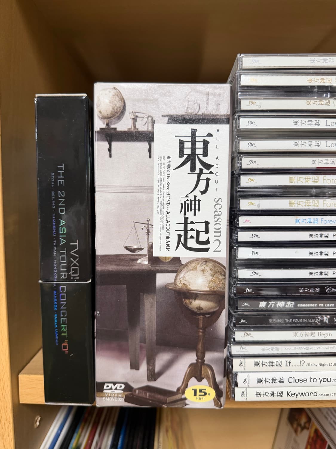동방신기 cd 및 dvd 5인체일때 대부분  상품이미지1
