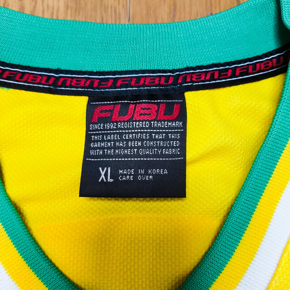 [XL] FUBU 후부 유니폼 메쉬 져지 상품이미지4