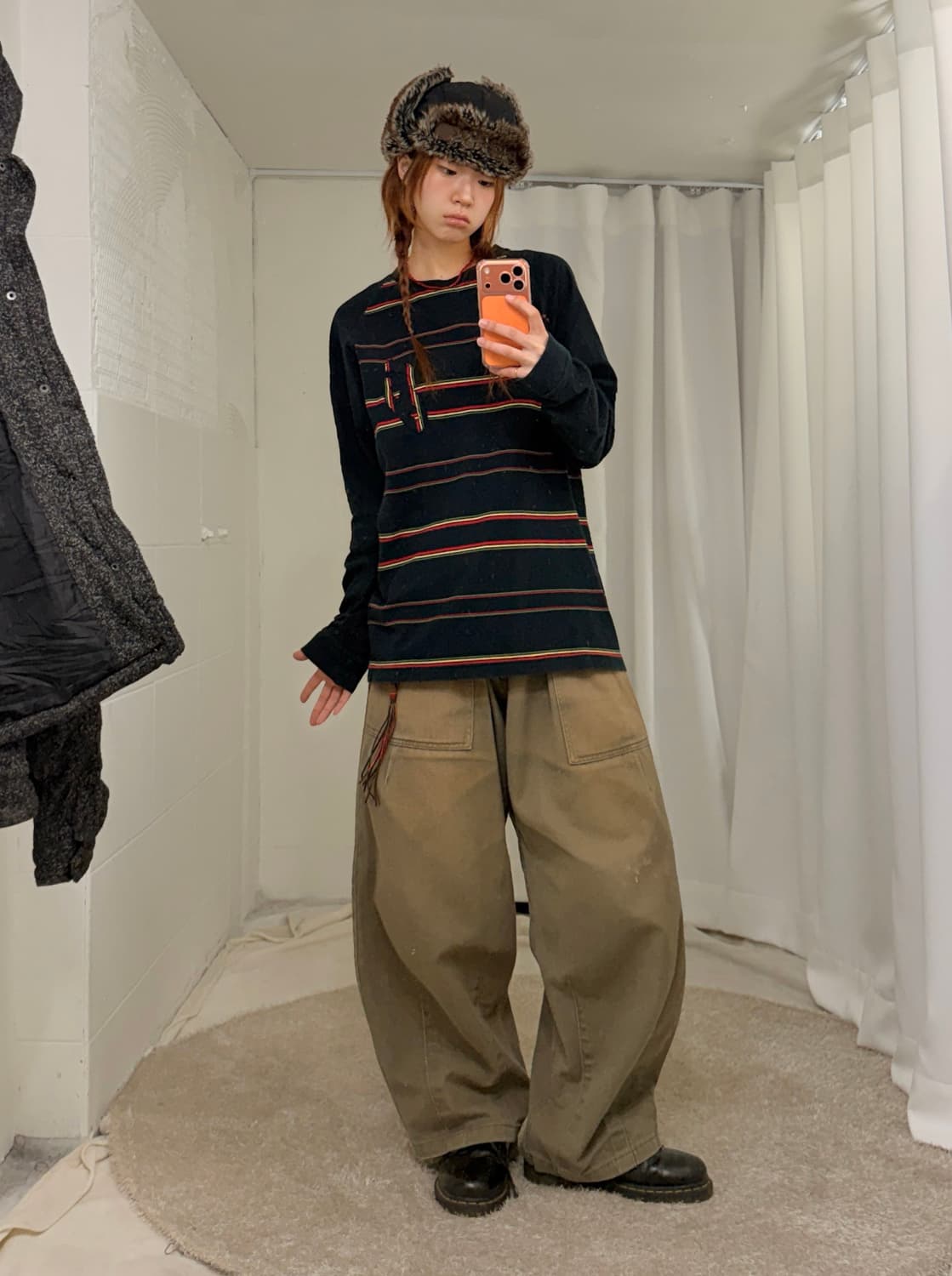 스투시 스트라이프 롱슬리브 아메카지 스트릿 코디 세트 상품이미지3