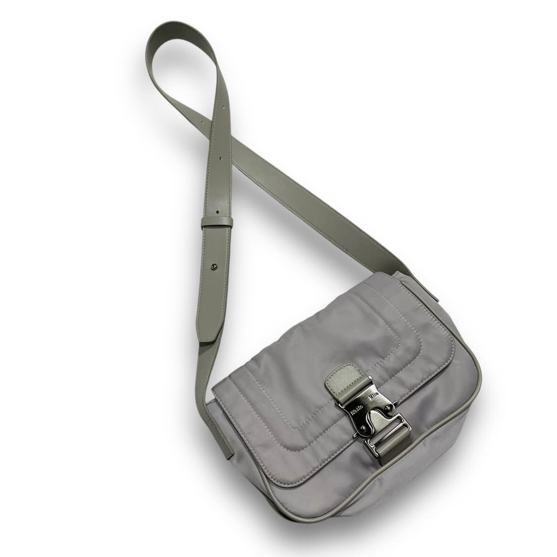 마뗑킴 미니 버클 백 라이트 그레이 숄더백 상품이미지2