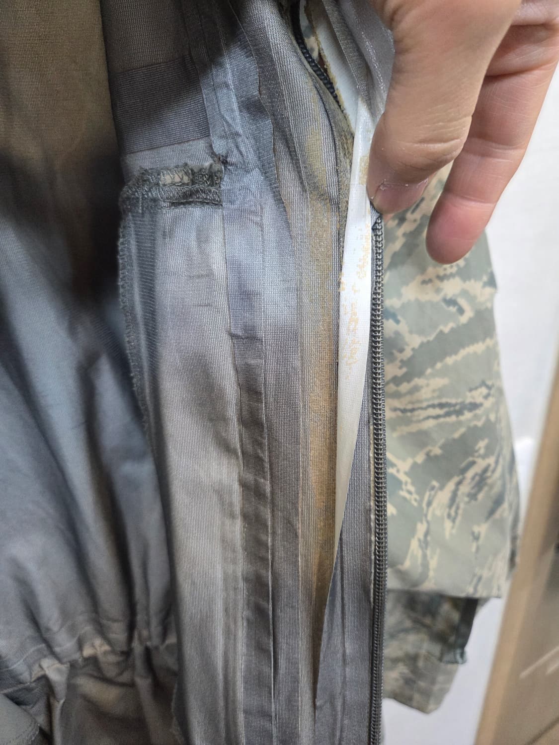 밀리터리 공군 에어포스 타이거 카모 고어텍스 후드자켓 L 레귤러  상품이미지10