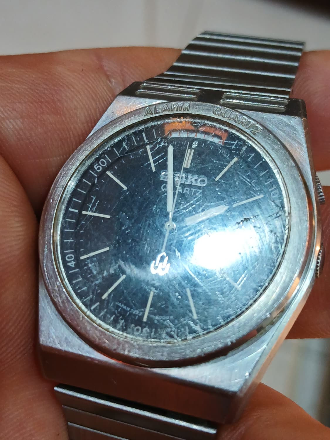 빈티지 세이코 알람쿼츠 시계 상품이미지6