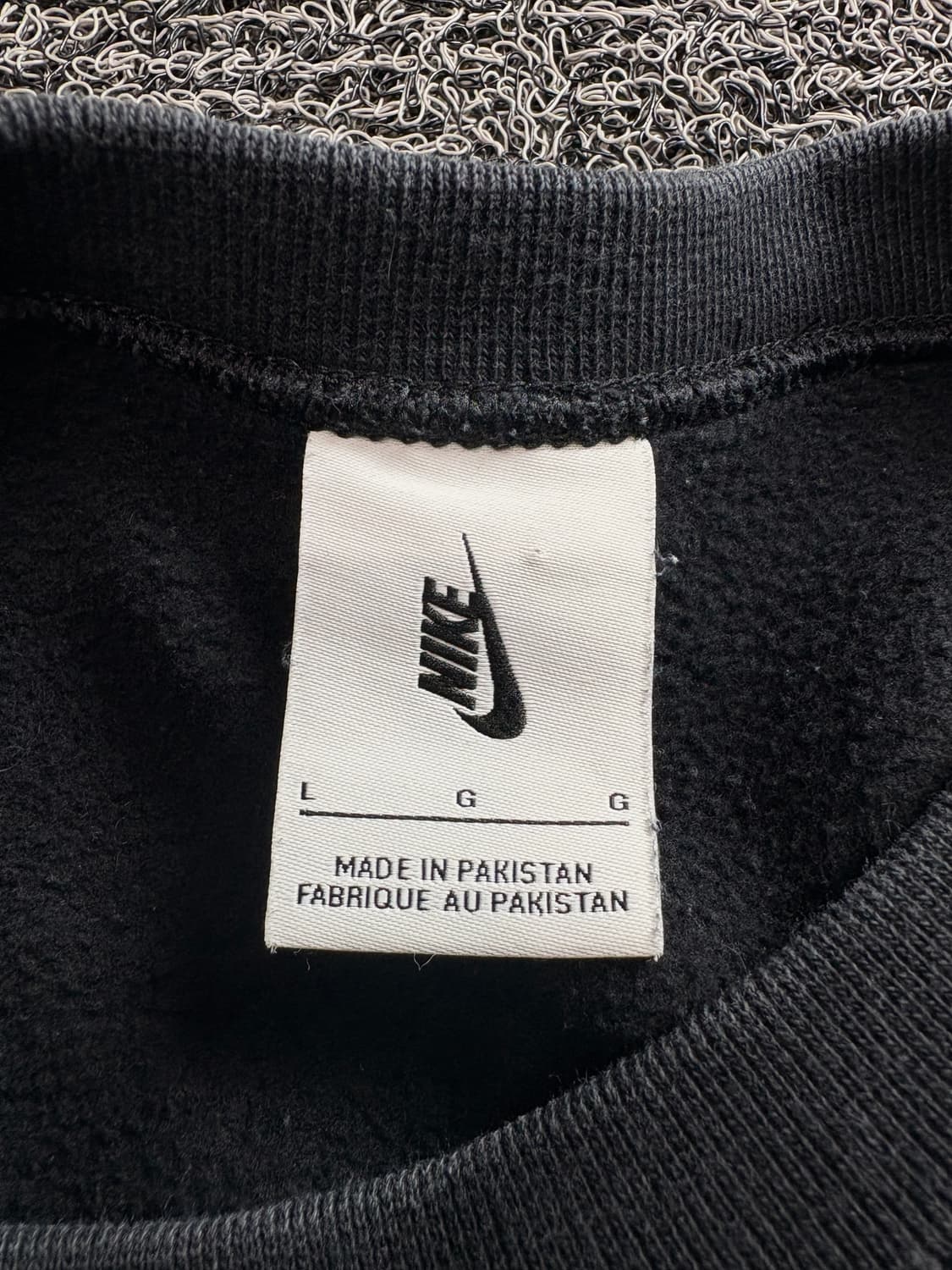 나이키 NRG 스우시 미니멀 블랙 크루넥 맨투맨 4137 상품이미지4