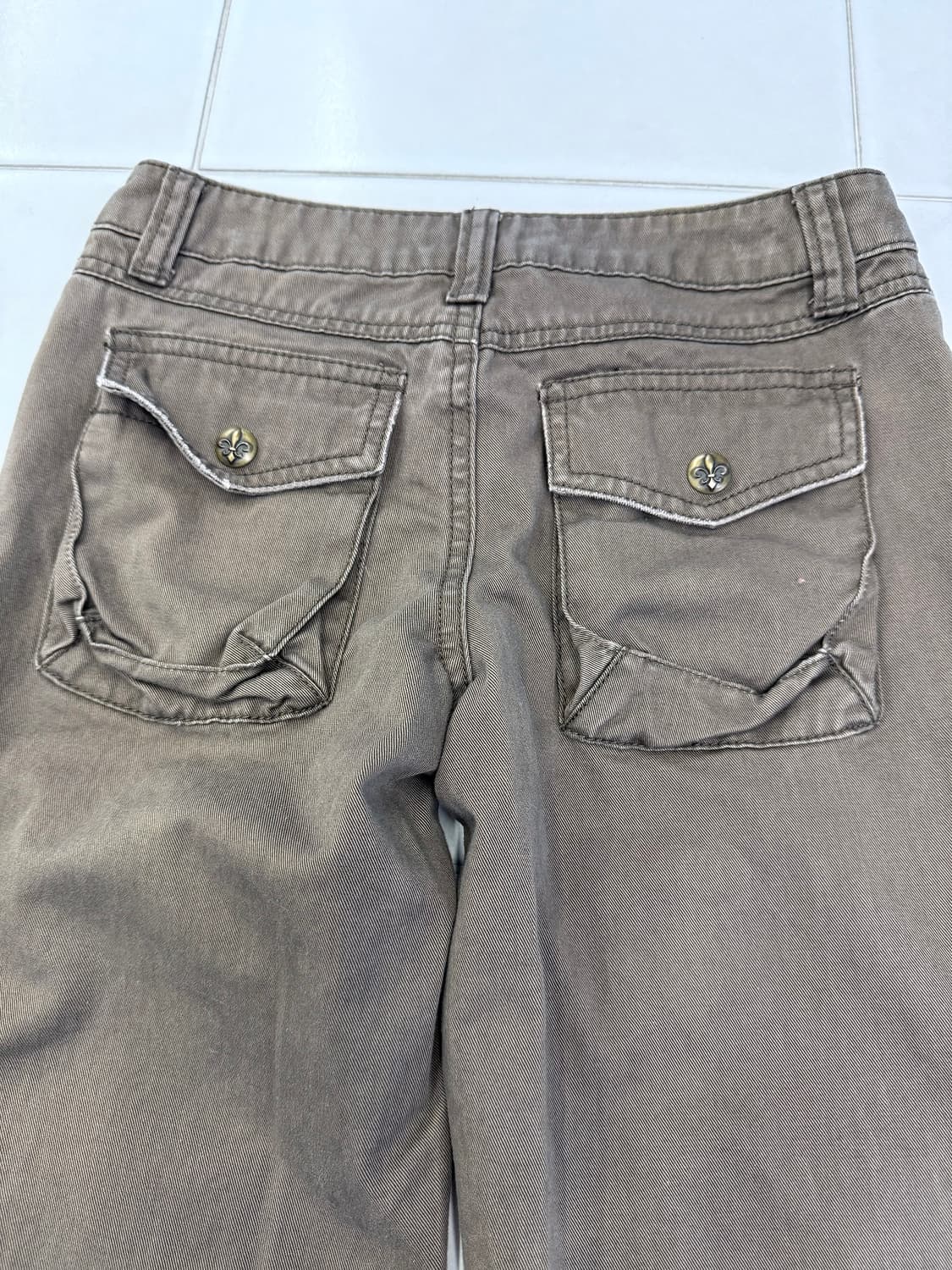 bold button bootcut pants 상품이미지5