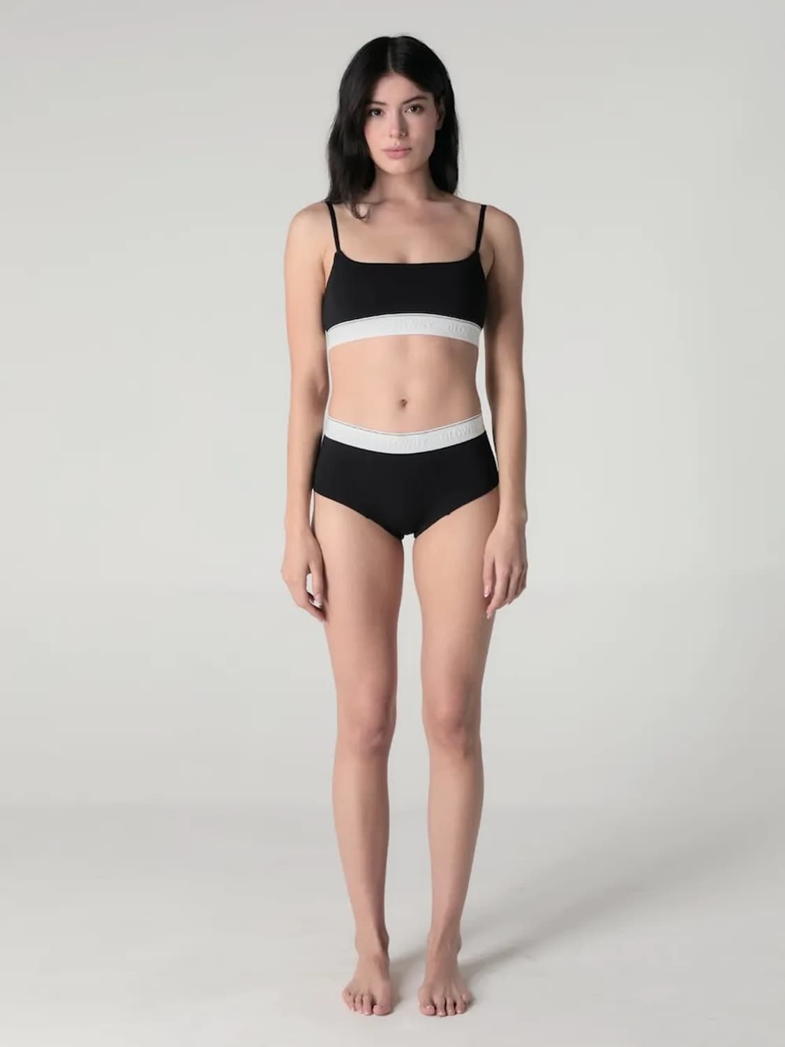 글로니 멜로우 힙스터 브리프 새깅 팬티 블랙 S 새상품 상품이미지3