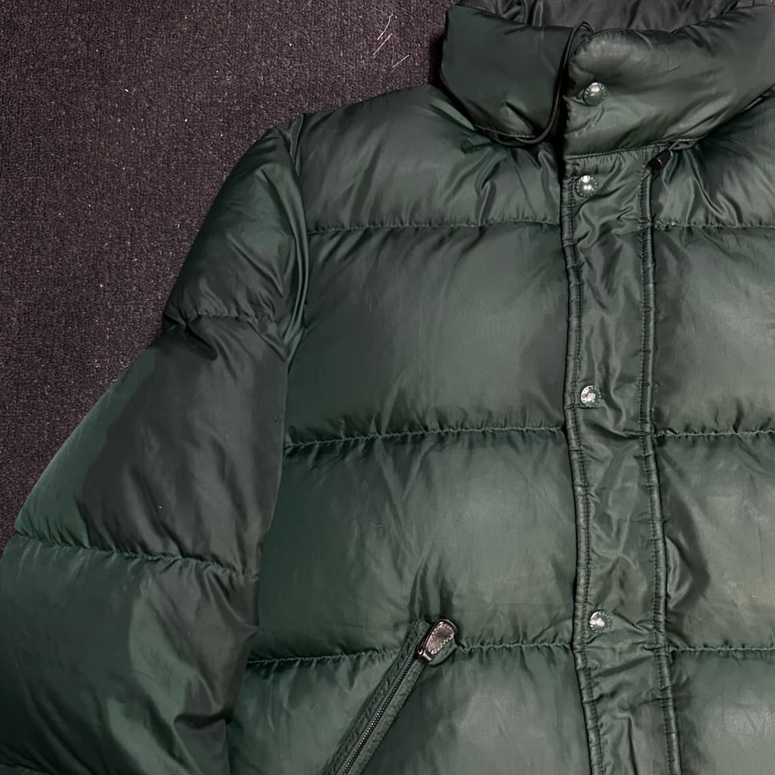 폴로 랄프로렌 대대장 그린 푸퍼 패딩 점퍼 파카 L 상품이미지3