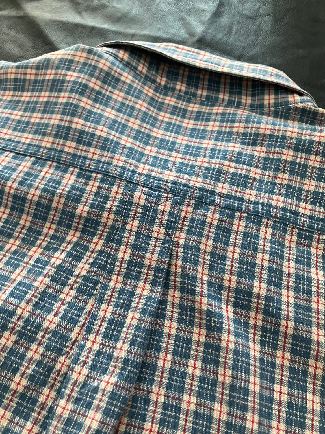 00s 조르지오 아르마니 EXCHANGE 타탄 체크 셔츠 상품이미지7