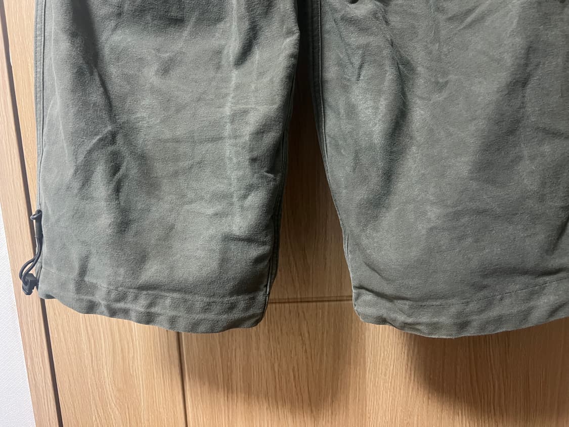 24aw 모이프 오버밀 6p 팬츠 올리브 2사이즈 상품이미지3