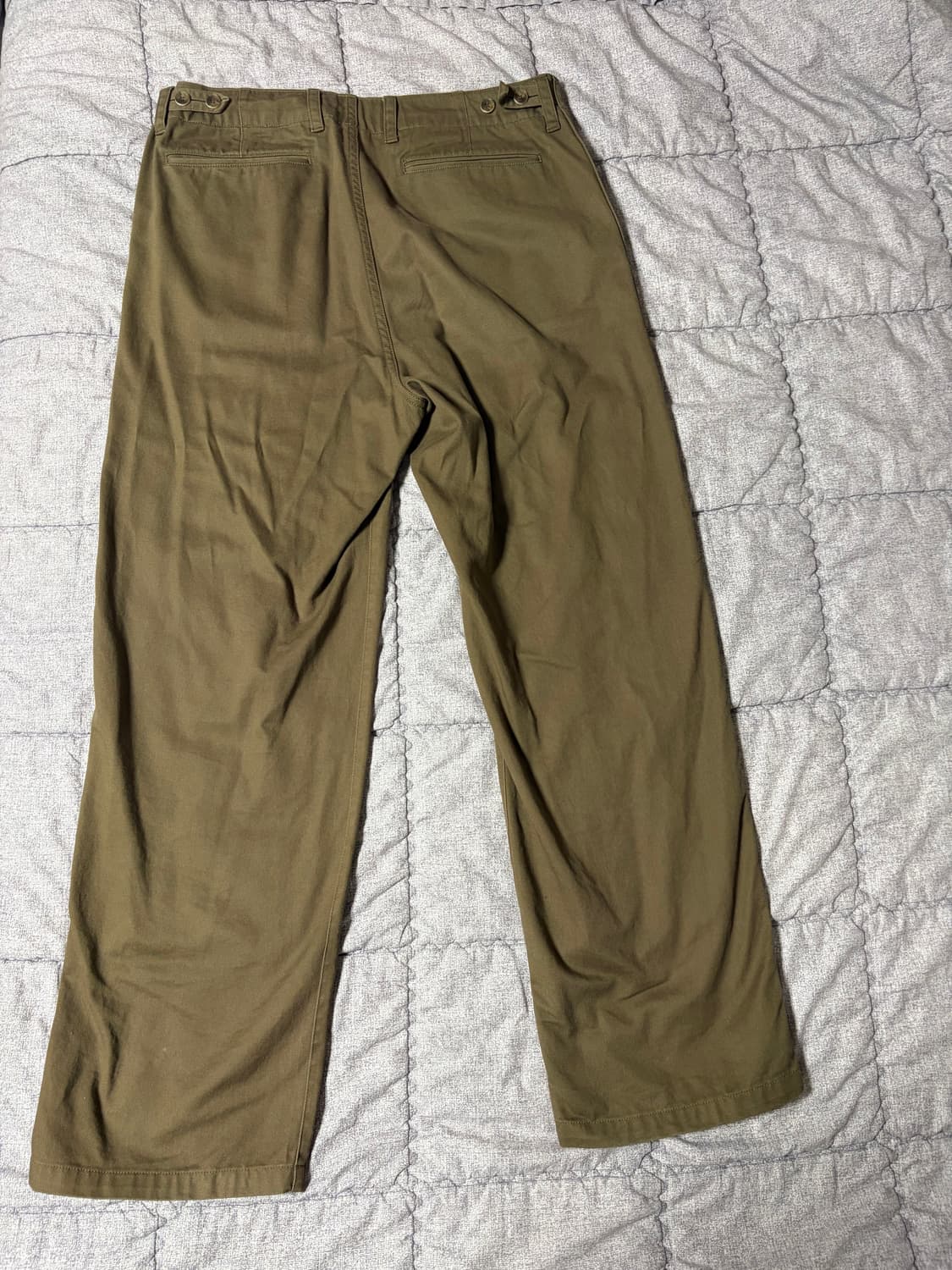 퍼스트플로어 치노팬츠 롱 토바코 48 상품이미지3