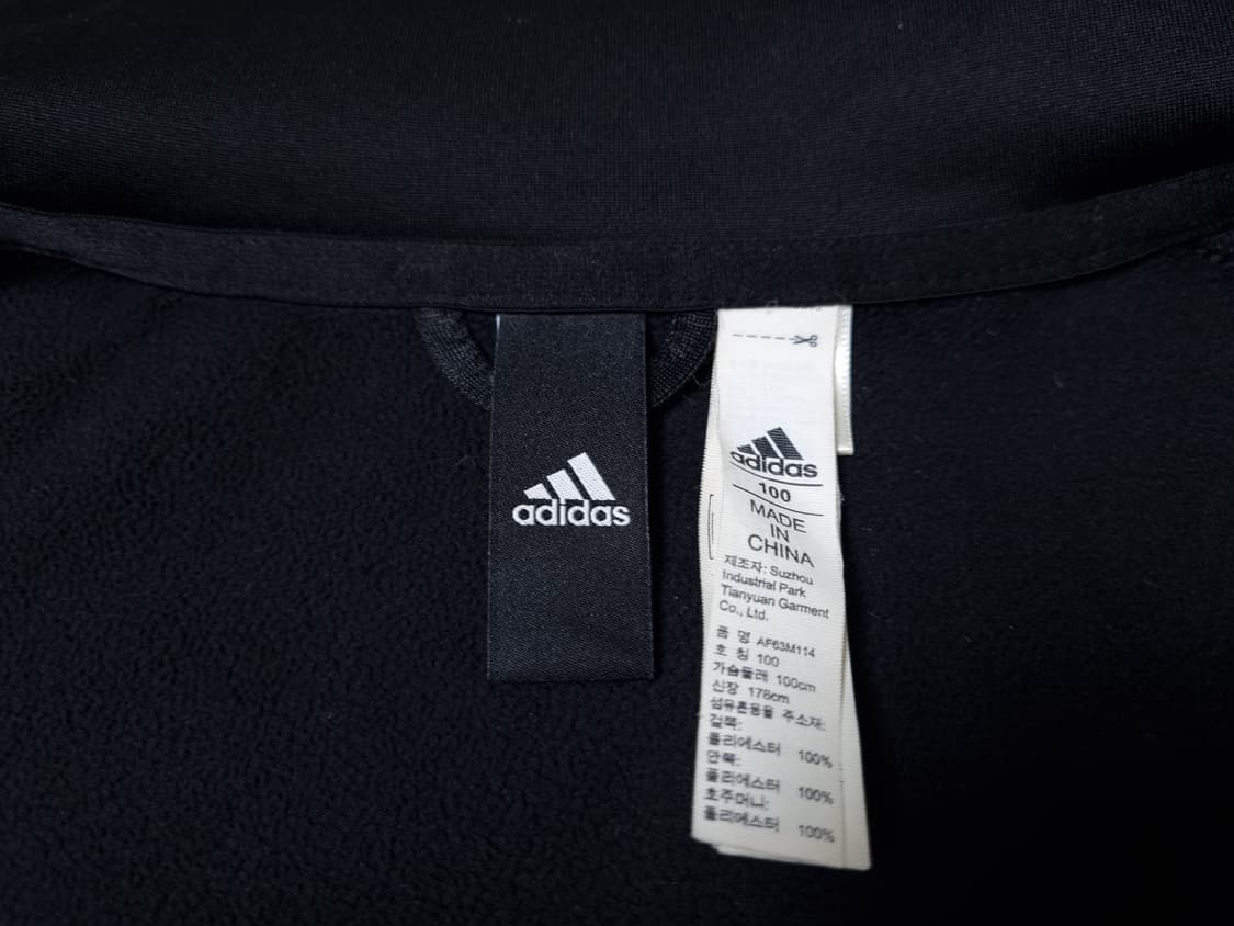 [무료배송][100]아디다스 남여공용 기모 트랙탑 저지 자켓 상품이미지6
