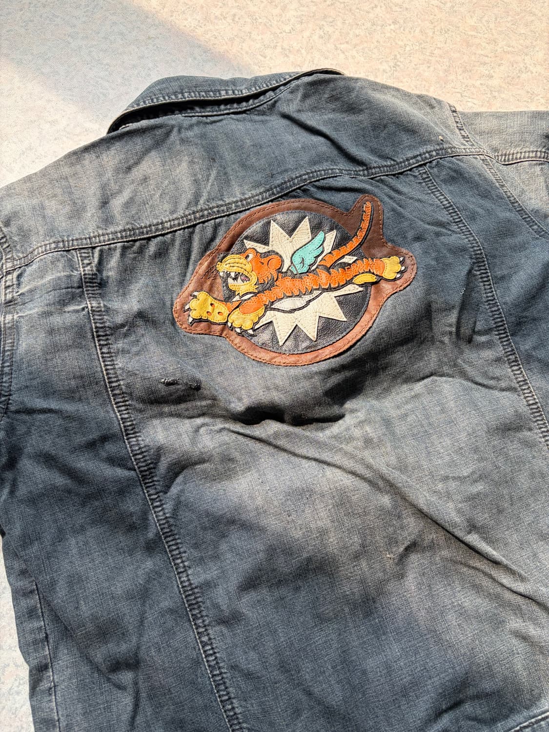 카이아크만 커스텀 데님 점프수트 상품이미지4