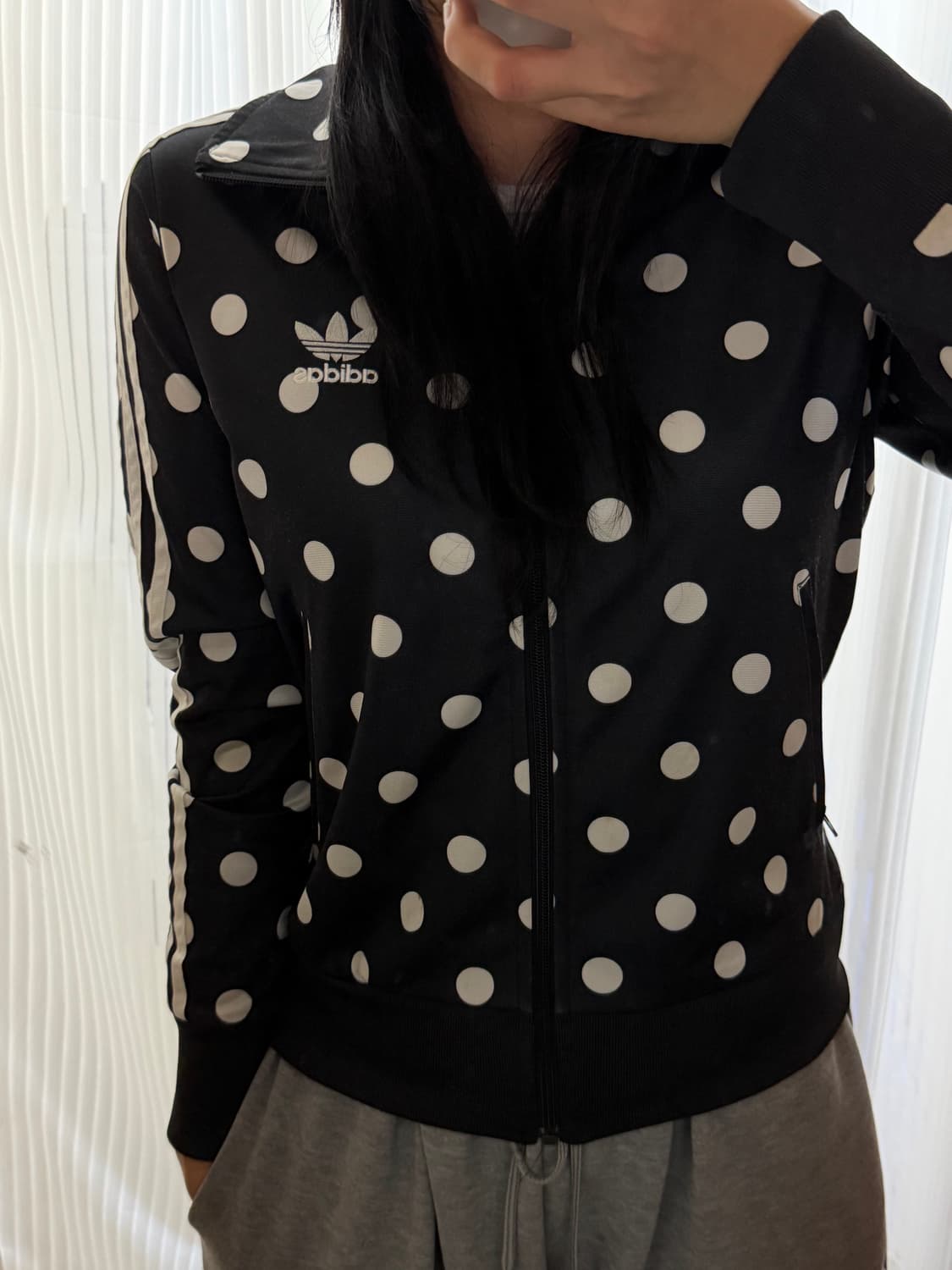 아디다스 도트 져지 집업 90 상품이미지1