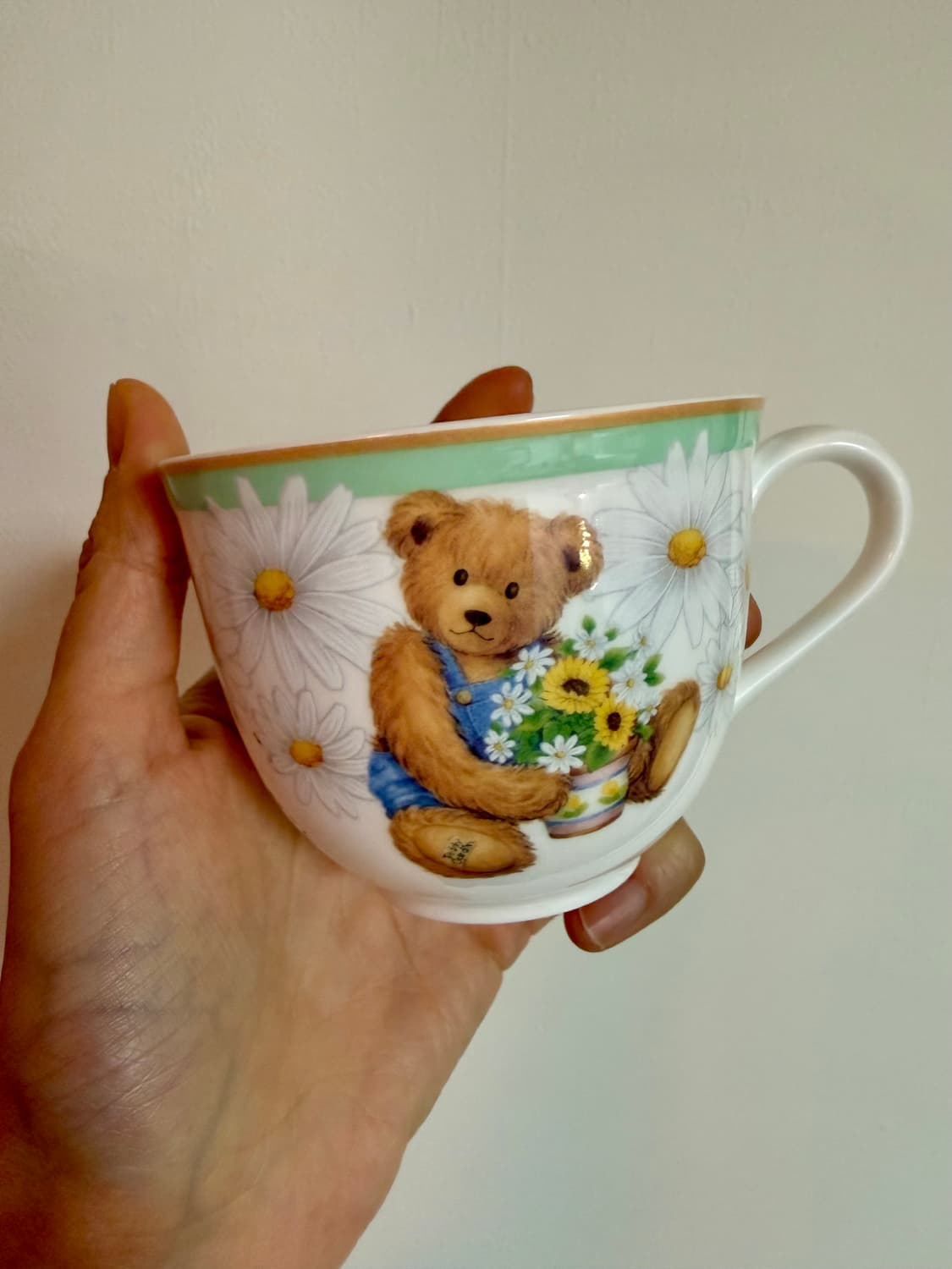 니코 곰돌이 테디베어 일본 찻잔 단품 상품이미지1