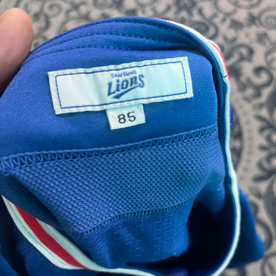 85 삼성라이온즈 김지찬 어웨이 유니폼/W2666 상품이미지4